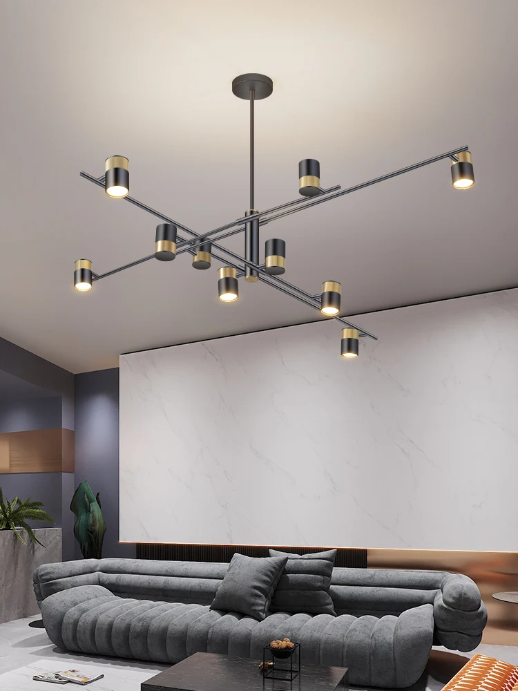 

Nordic simple living room lamp light luxury creative bedroom dining room lamp chandelier