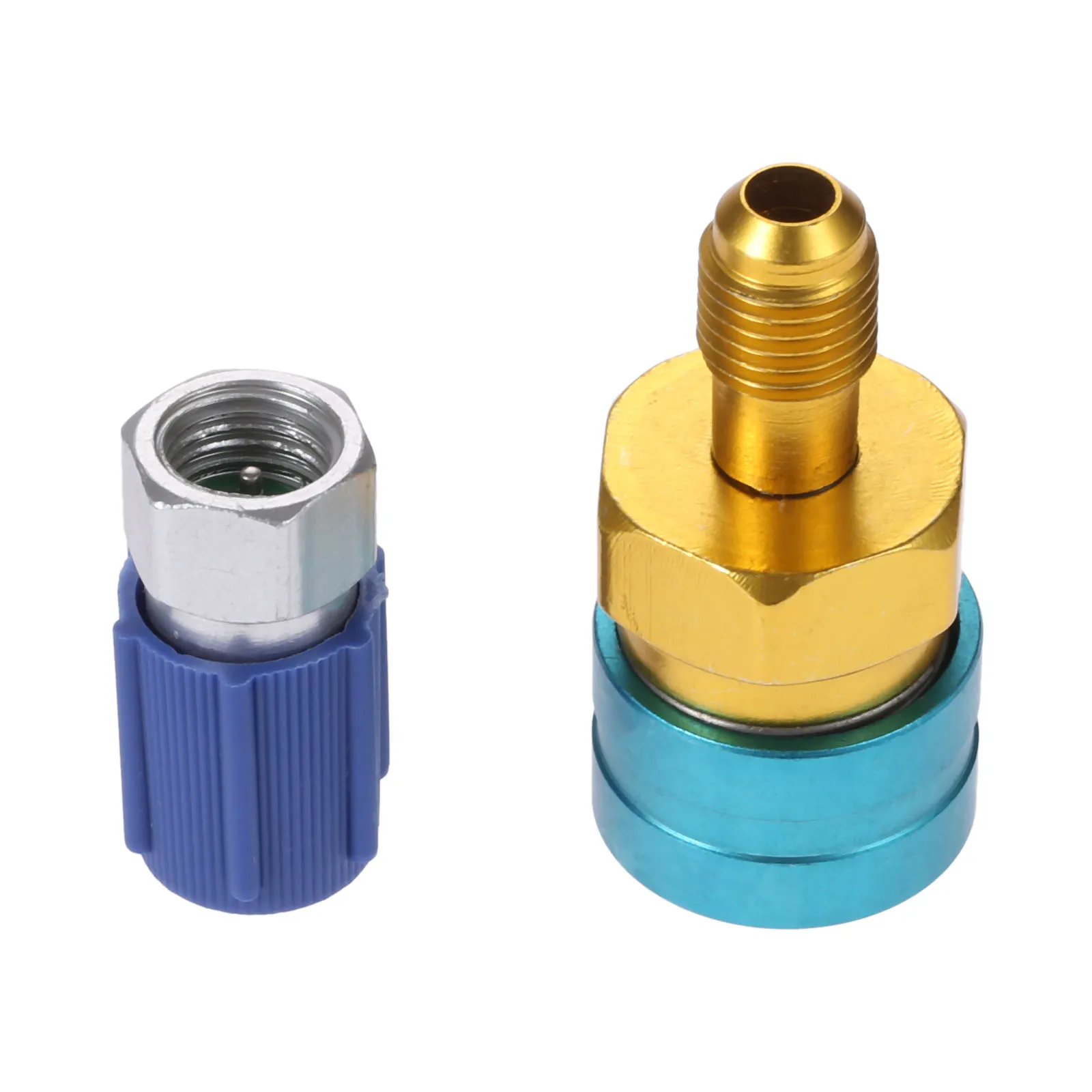 Yetaha низкая сторона R1234yf быстроразъемный соединитель R12 в R134a адаптер синего цвета