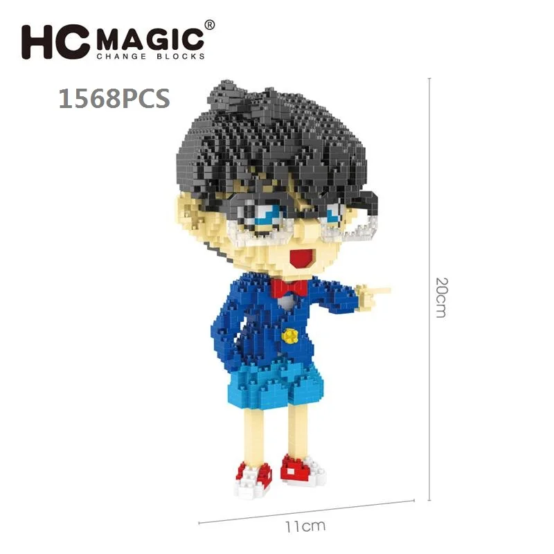 HC большой размер волшебные блоки Totoro мини кирпичи АНИМЕ DIY строительные игрушки