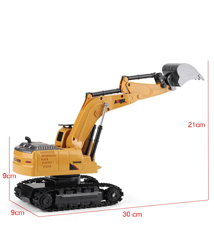 6 канальный экскаватор на рад