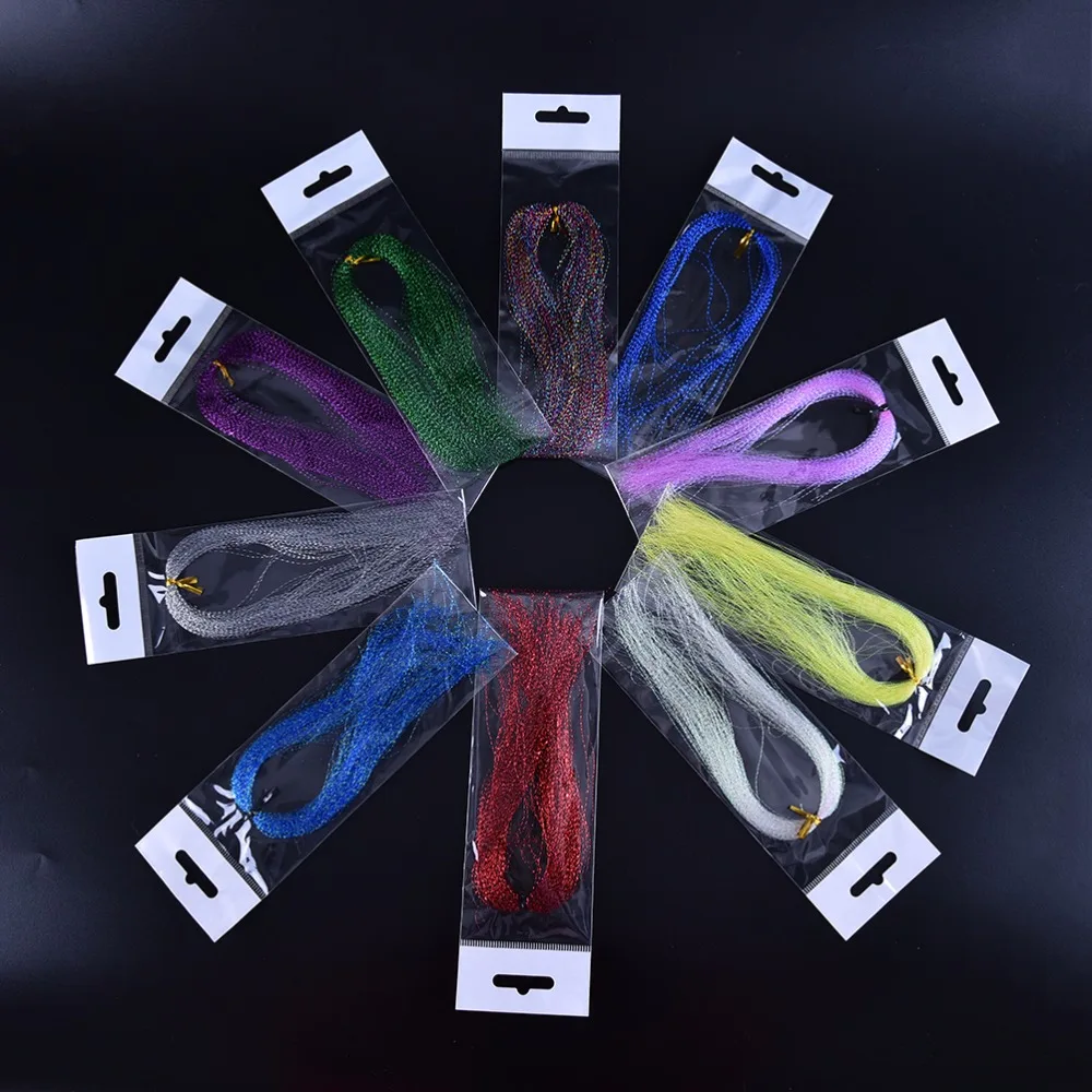 200 шт красочные плоские блестящие хрустальные мигалки для ловли нахлыстом