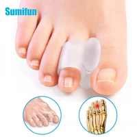 20pcs10pairs silicone toe separator hallux valgus orthophedic bunion spacers thumb overlapping corrector foot care pedicure