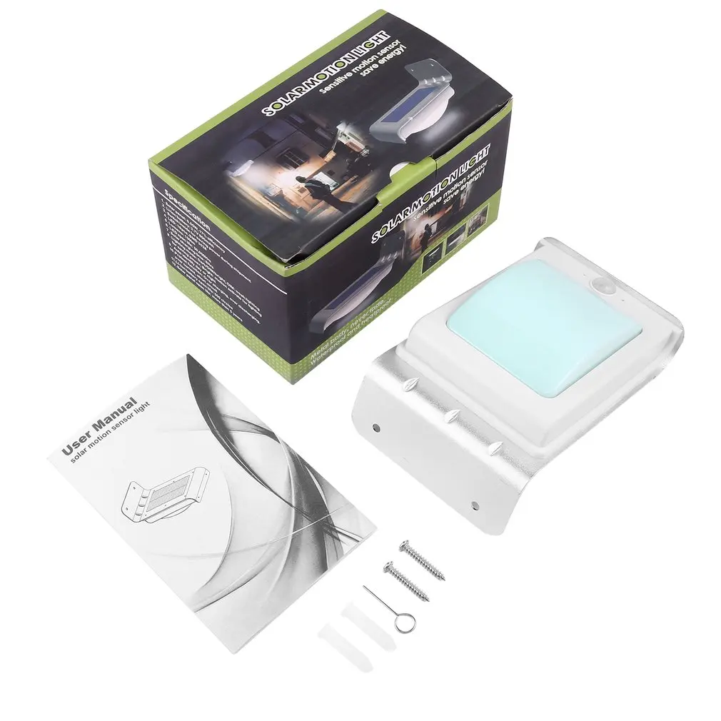 16 Светодиодный светильник солнечной энергии на открытом воздухе