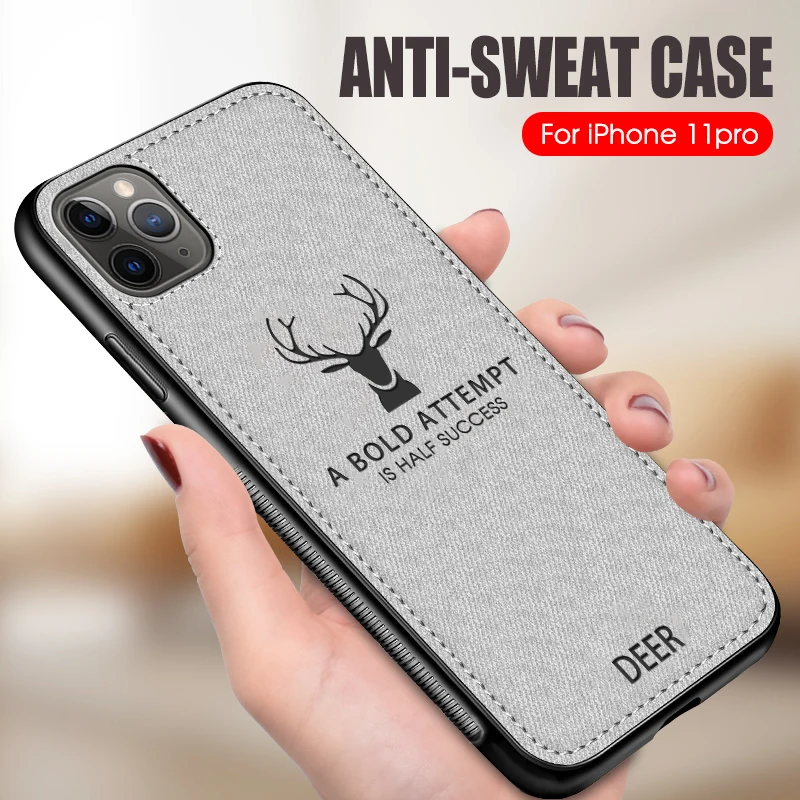 Тканевый защитный чехол для iphone 11 pro max 2019 6 6S 7 8 Plus x xr XS MAX телефона с рисунком