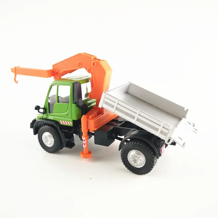 Прямая с фабрики 1: 43 масштабная модель tomy tomica mercedes Unimog грузовики с бумом внедорожные грузовики для детей мальчиков Рождественский подарок