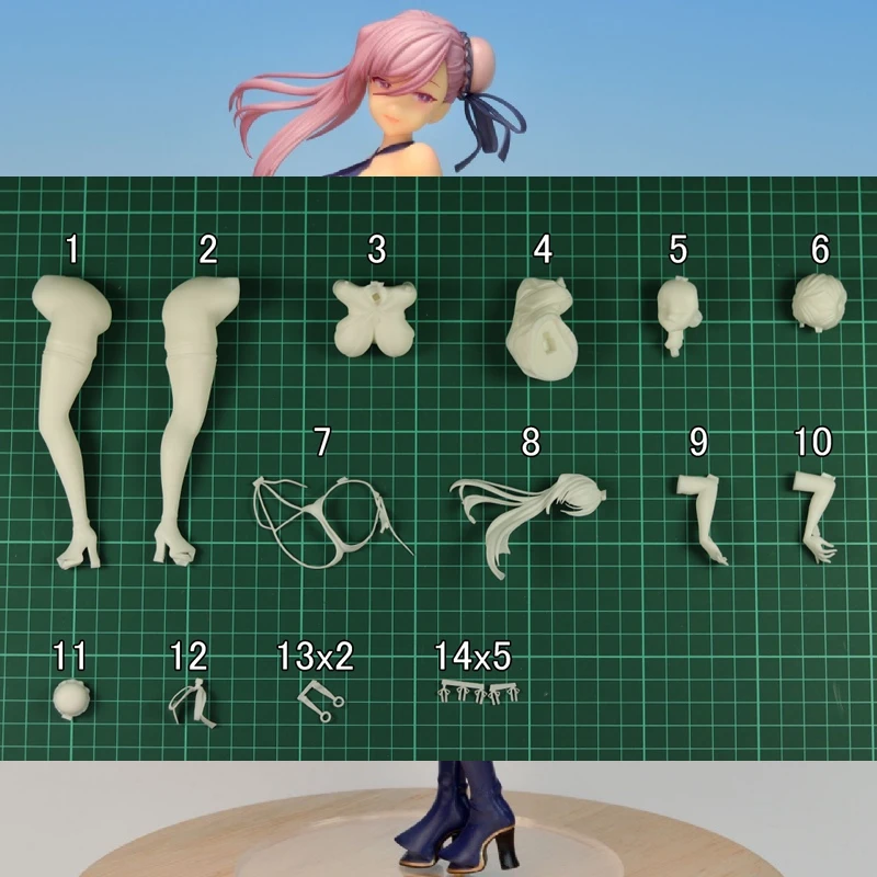 1/7 Fate/Grand Order Shinmen Musashi Nogami купальник сексуальная девушка Неокрашенная фигурка GK