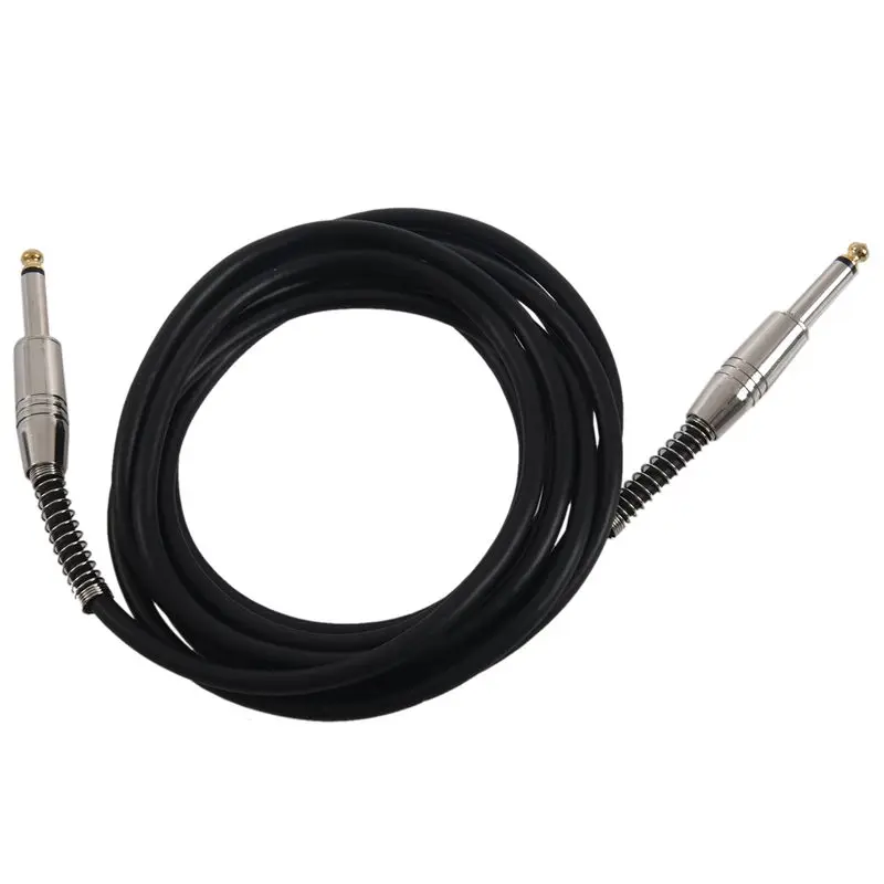 NEW-3 Meter Guitar Cable Bass Electric Jack Cord Plug Low Noise Black | Спорт и развлечения