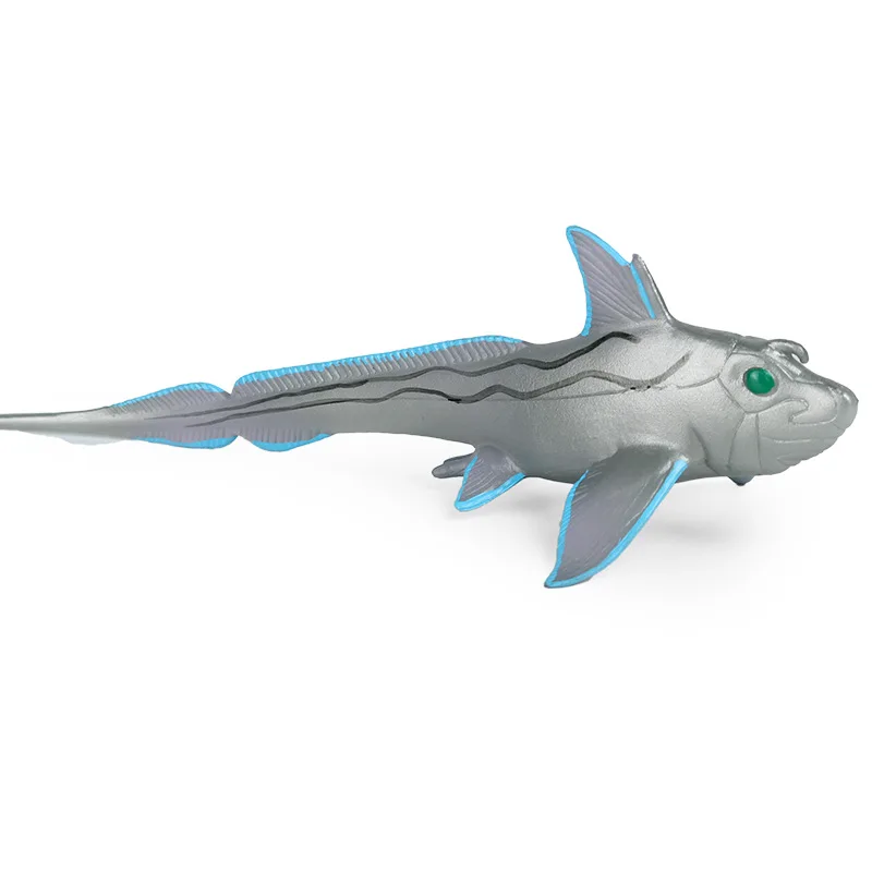 

New Children's Simulation Animal Model Cognitive Toy Solid Ocean Deep Sea Silver Mackerel Plastic Ornament Model Hand To Do