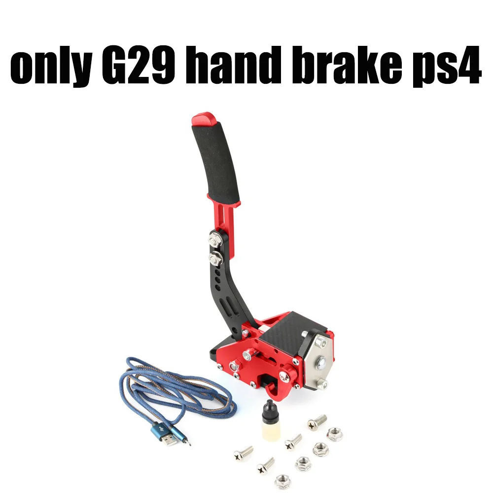 red G29 ps4 Для логитек G29/G27 ралли Sim гоночные игры Дрифт сенсор Usb ручной тормоз системы pc14 бит зал сенсор SIM для T300 T500 G25 ps4 - Цвет: red G29 ps4