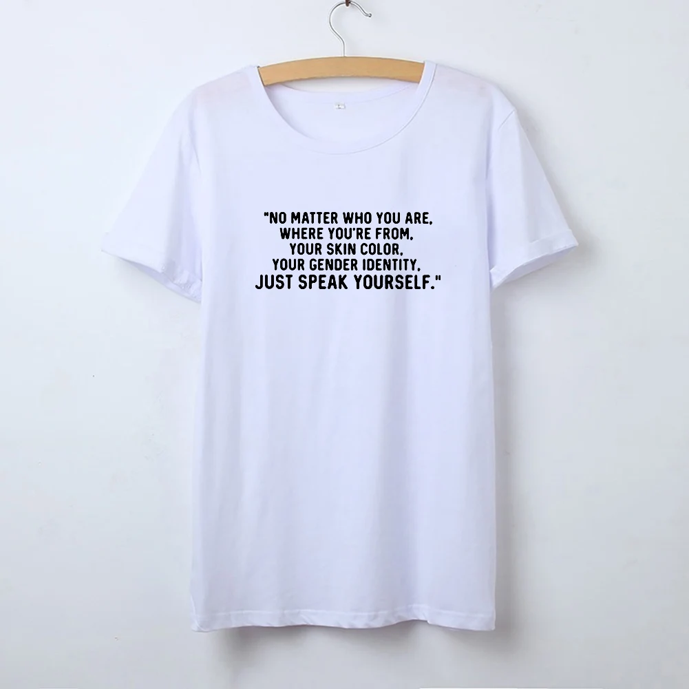 Женская хлопковая футболка с коротким рукавом и круглым вырезом свободного