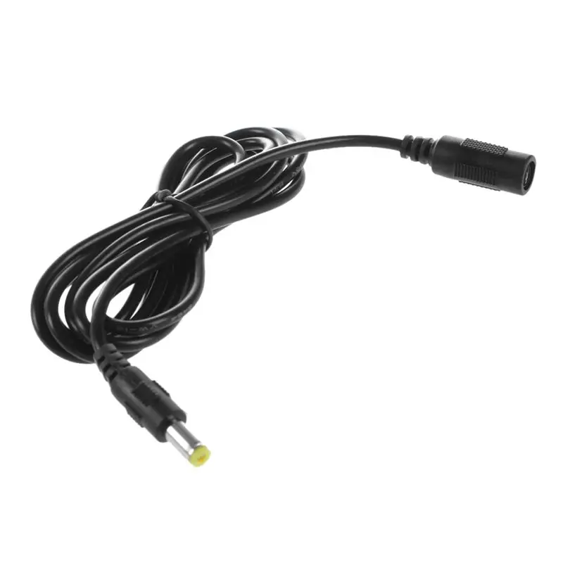 5 мм x 2 1 DC Мощность угловой штыревой соединитель к женскому удлинитель кабеля