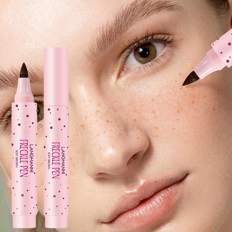 

Lifelike Freckle Pen Makeup Freckle Fake Freckles Waterproof Foundation Long Lasting Freckles Makeup Soft Dot Spot Freckles Pen