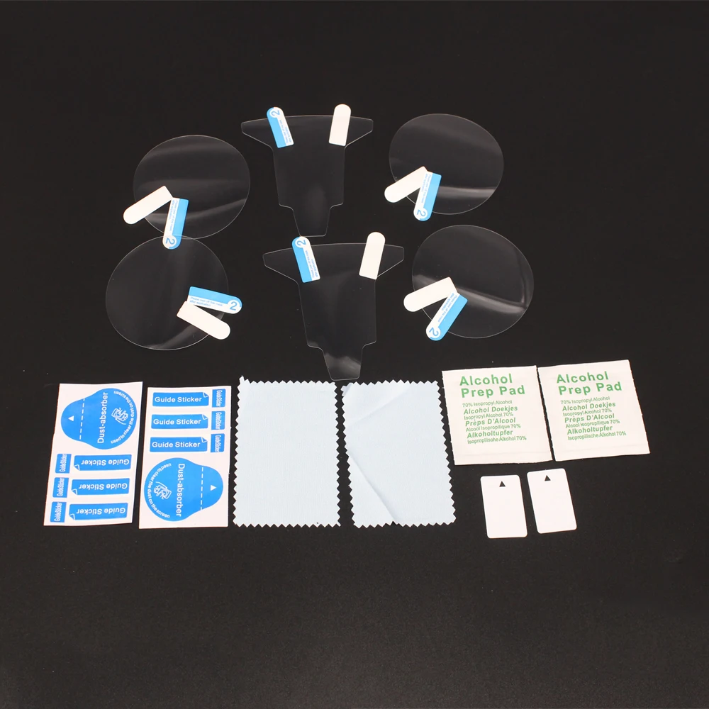 2 шт. мотоциклетная Защитная пленка для защиты экрана от царапин защитная