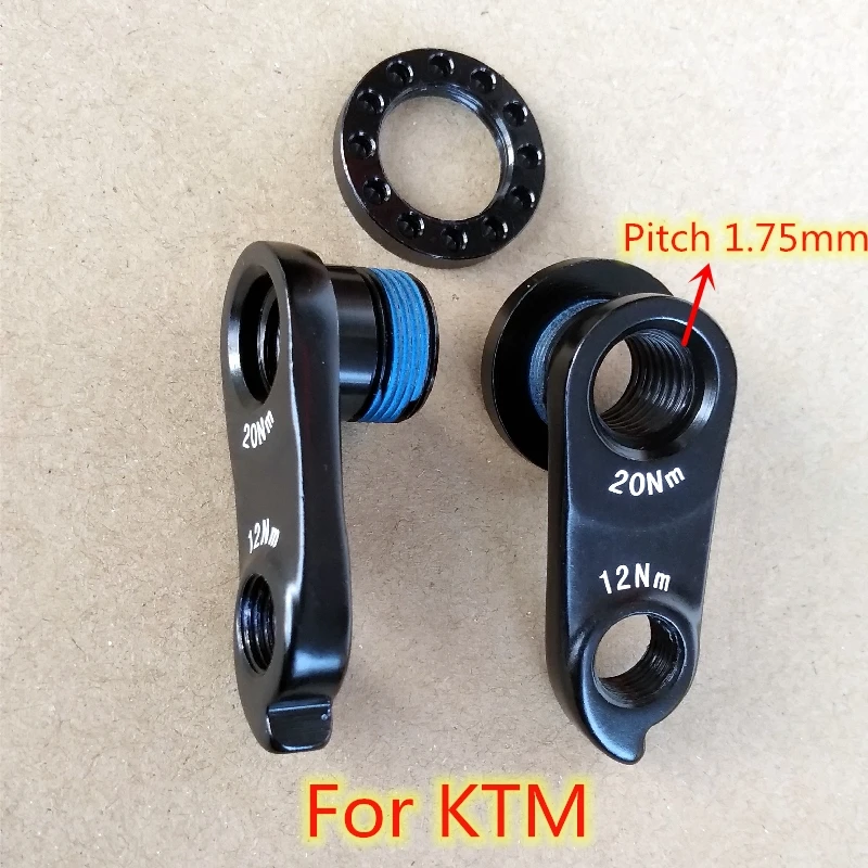2 комплекта велосипедный переключатель передач для KTM axle M12 * P1.75 Myroon Prestige 10 40 Bark MECH