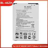 original phone battery bl 46zh for lg k7 ms330 ls675 tribute 5 k8 k350n bl 46zh replacement rechargable batteries 2125mah