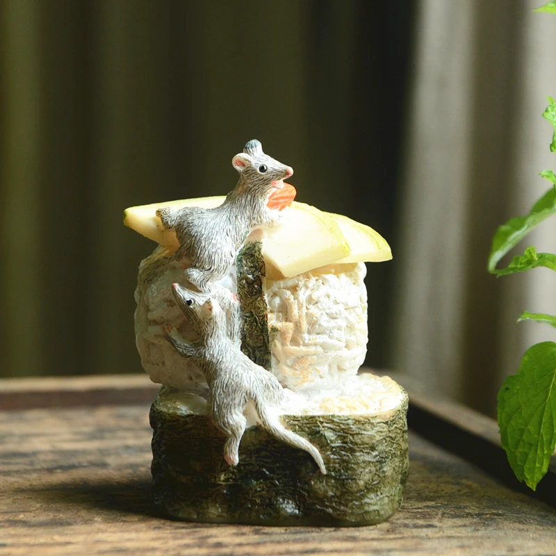 Милая фотография креативный микро пейзаж смола животные Зодиак подарки