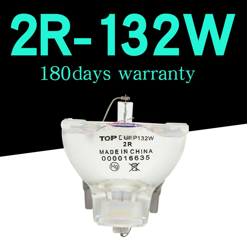 

Hot sale Stage light 132W-120W 2R Metal Halide Lamp moving beam lamp 132W-120w beam Platinum Metal Halogen Lamps Follow spot