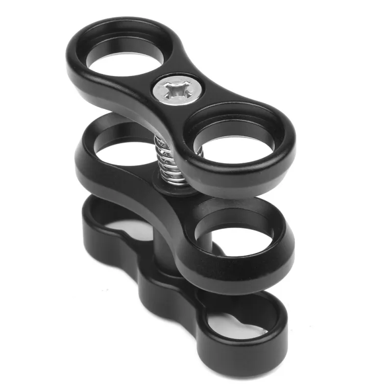 Светильник для дайвинга с шаровой головкой зажим бабочки крепление на руку