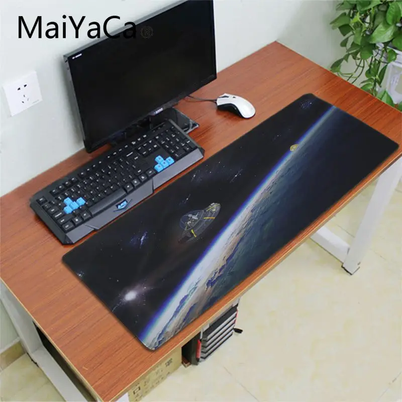 Maiyaca Рик и Морти резиновый коврик для мыши игровой коврик для мыши настольная клавиатура Аниме Коврик для мыши геймер скоростная Версия Настольный коврик