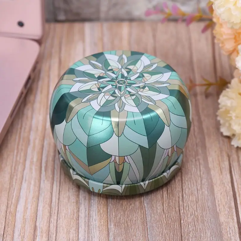 2020 Новинка Ретро круглая жестяная коробка банка чайная Конфета ювелирное