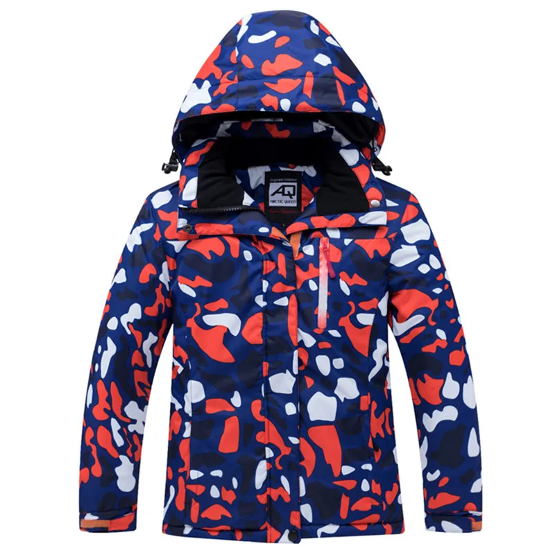 Детский костюм для сноуборда и зимняя куртка Водонепроницаемая спортивная