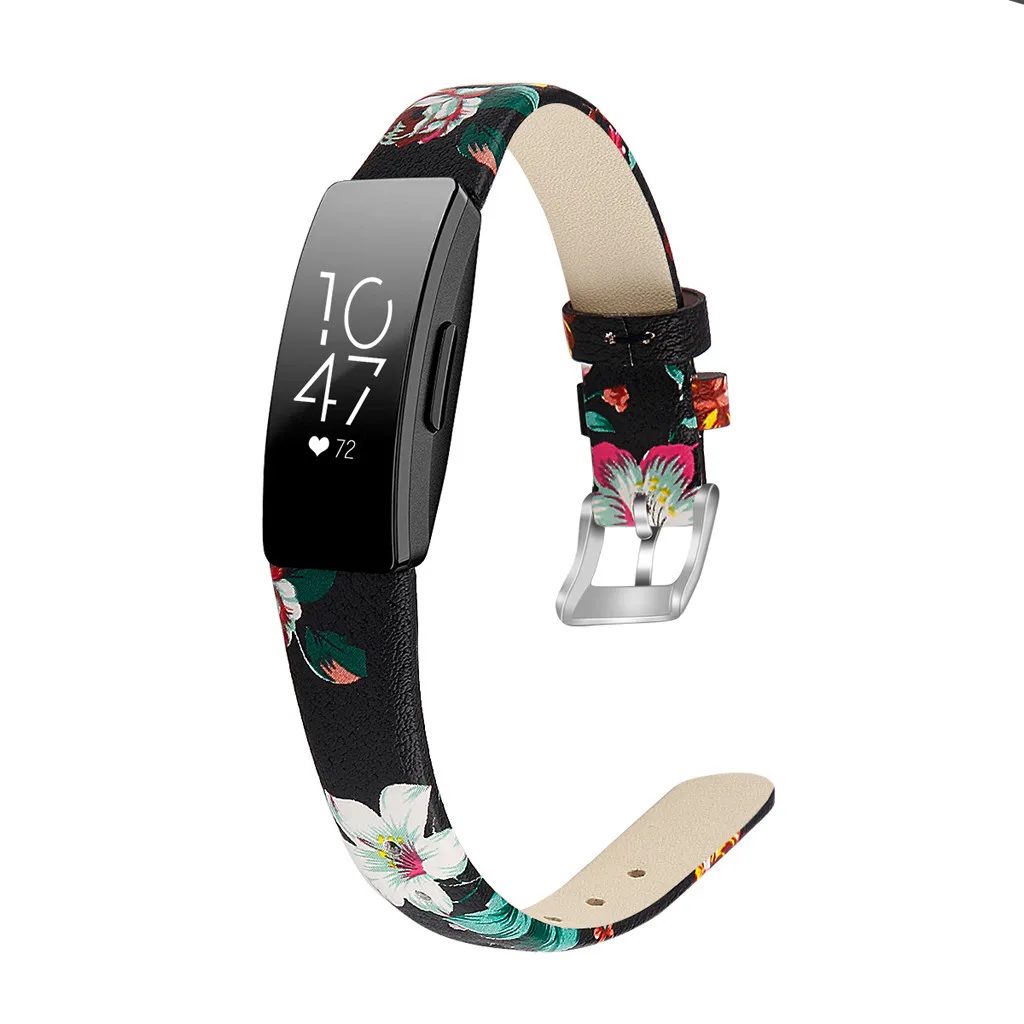 Сменный кожаный ремешок для часов Fitbit Inspire/Inspire HR Smartwatch сменный