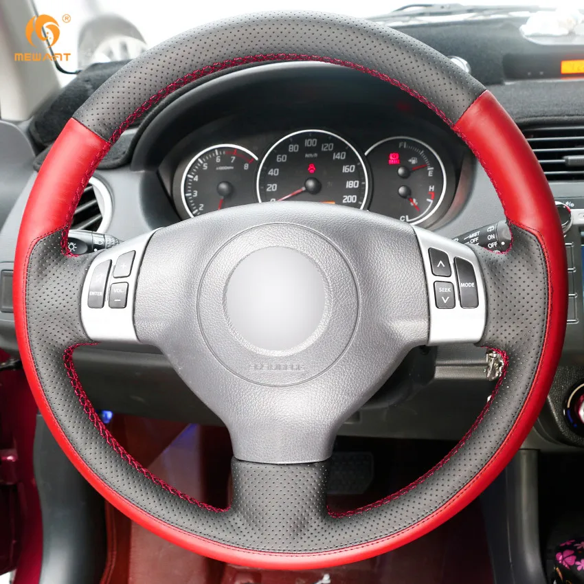 MEWANT черно красная кожа фотоаксессуары для Suzuki SX4 Alto Old Swift запчасти интерьера|car