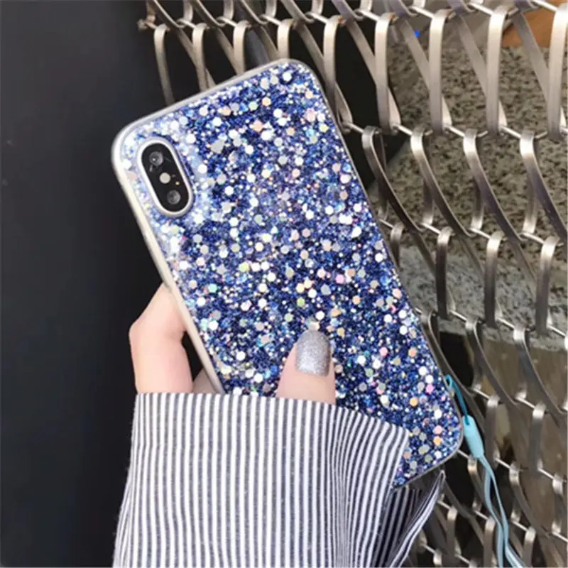 Чехол для телефона samsung A10 A20 A30 A40 A50 A60 A70 M10 M20 роскошный женский милый блеск Blingbling