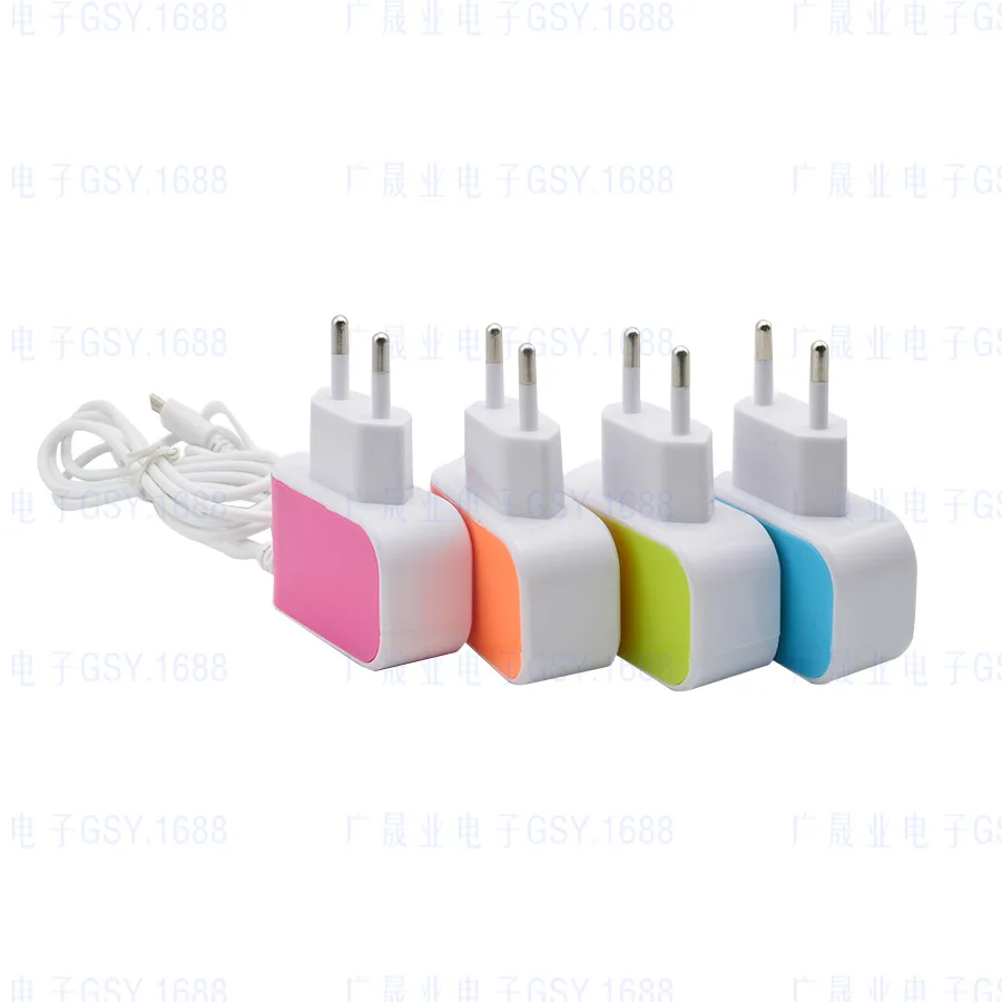 Зарядное устройство блок питания Micro Usb адаптер, быстрая зарядка для Iphone samsung Note 9 EU US Plug Phone charger 3 A настенное зарядное устройство