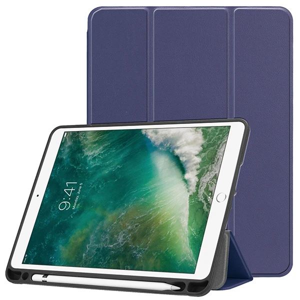 IPAD105 KSTBC DBU Чехол для планшета для Ipad air 3 10,5 Силиконовый чехол Чехол для Ipad Pro 10,5 ТПУ чехол для Ipad 10,5 с держателем карандаша - Цвет: IPAD105 KSTBC DBU