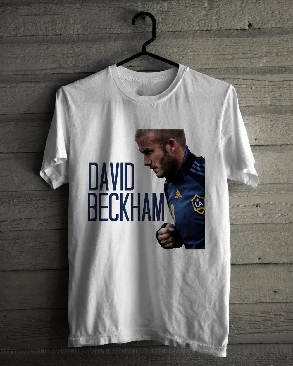 

Английский игрок Давида, среднефиллер, белый Размер, веселый