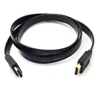 Кабель HDMI-совместимый Full HD короткий HDMI штекер-штекер плоский кабель Шнур для аудио видео HD TV PS3 0,3 м 0,5 м 1 м