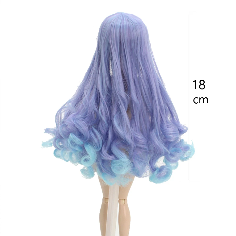 Парик для кукол Kurhn с волнистыми/прямыми волосами аксессуар сделай сам