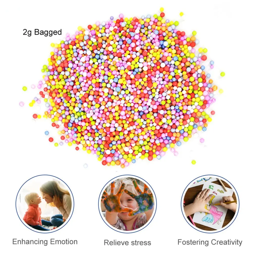 2 Упак. Слизистая пенная ваза для шариков наполнитель бутылок Набор создания