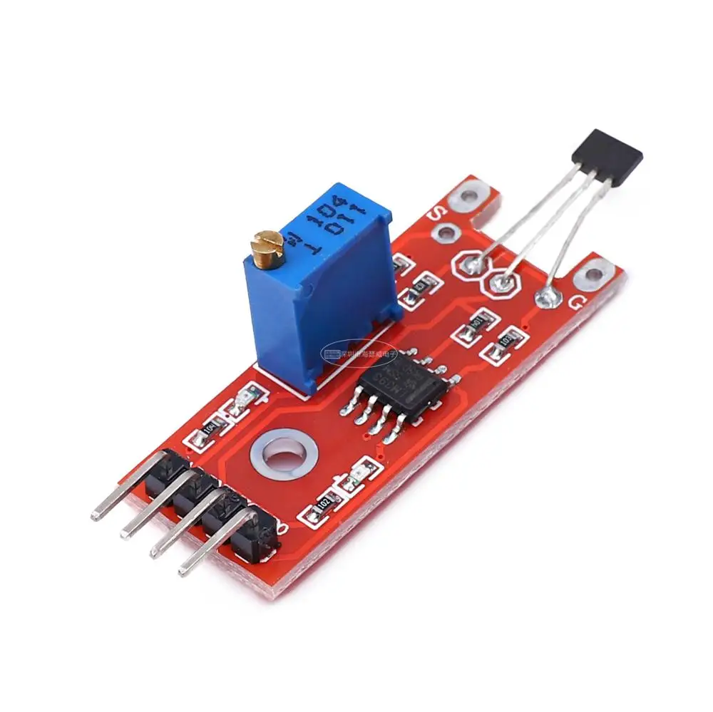 4pin KY 024 линейный магнитного Зал Настенные переключатели Скорость подсчета Сенсор
