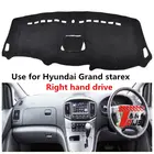 Taijs, правый руль, высокое полиэфирное волокно, 3 цвета, крышка приборной панели автомобиля, коврик для приборной панели для Hyundai Grand Starex H1, специальная модель