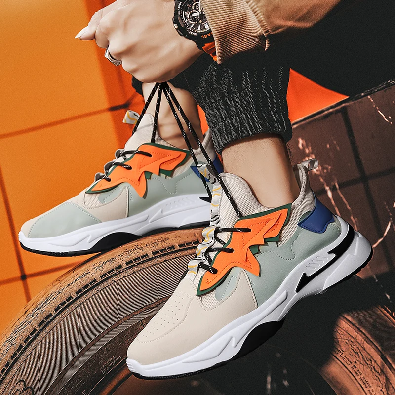 

Men's Fashion Sneakers 2020 High Quality New Hot Sale Autumn Outdoor Shoes Men Casual Shoes Classic Non-slip Men Vulcanize Shoes