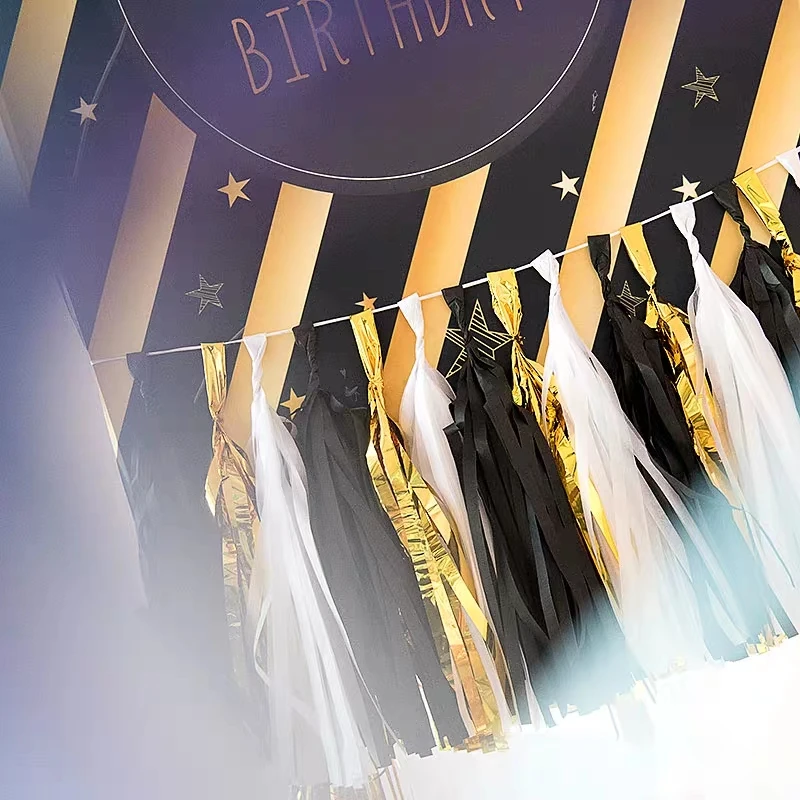 5 шт./упак. конфеты бумажное украшение для свадьбы кисточки украшения дня