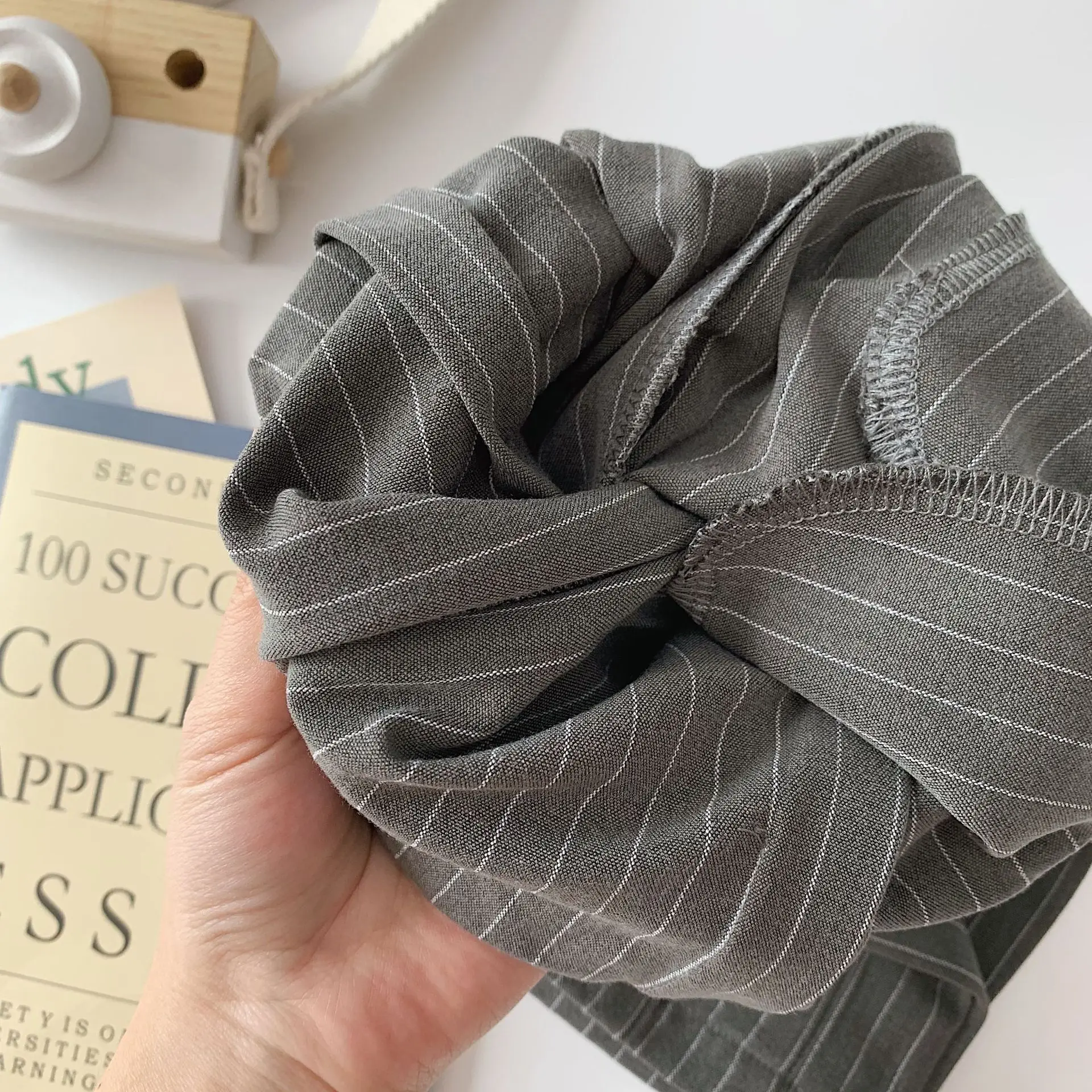 

2PCS WLG Autumn boys girls clothing set kids striped black suit baby fashion all match outfit children clothes