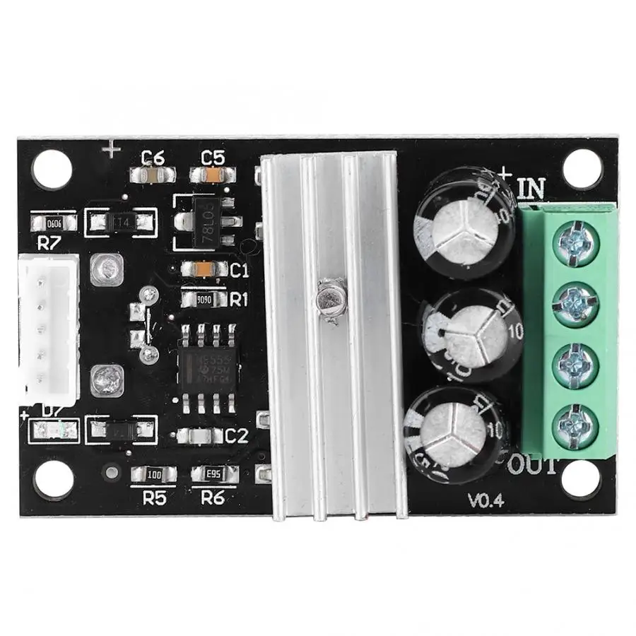 Контроллер двигателя PWM DC 6 В/12 В/24 В/28 в модуль регулирования скорости 3A регулятор