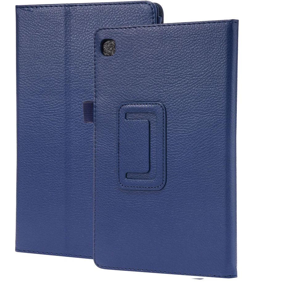 

Funda Stand Cover for Samsung Galaxy Tab A7 Lite Litchi Leather Case 8.7 inch 2021 T220 T225 Protective Shell+Stylus