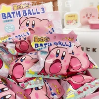 hobbies action figures fantasy kirby cute limited cartoon carbonated bath ball with toys birthday christmas gifts for children