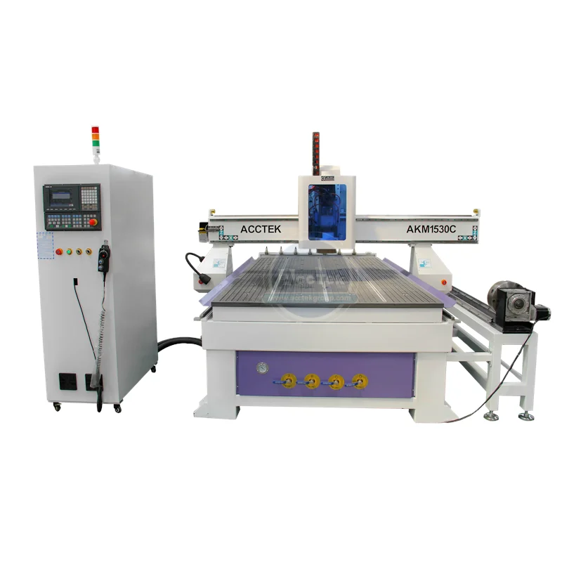 1530 вращающийся шпиндель 4 оси ATC CNC маршрутизатор 3d резьба по дереву машина цена