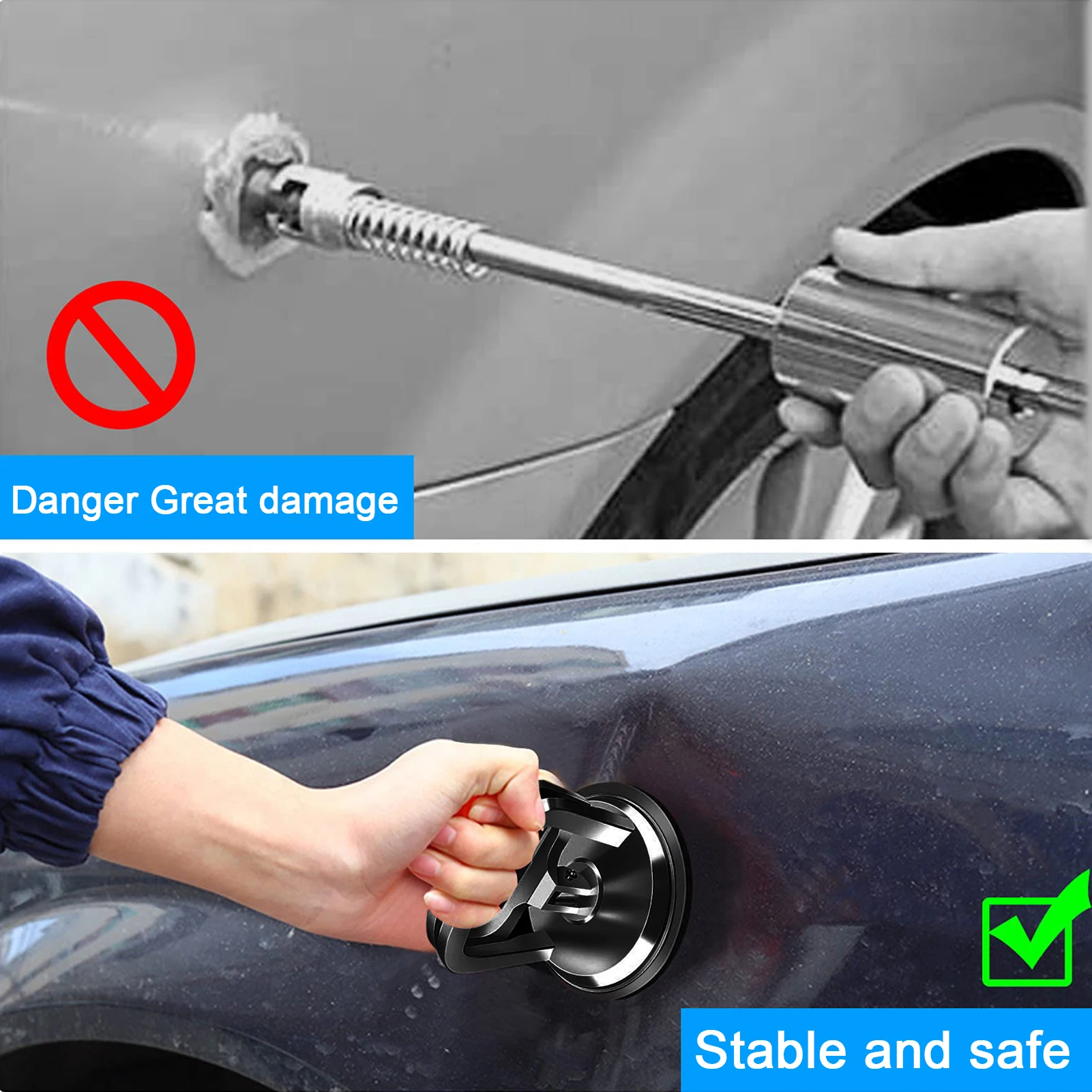 

Car Repairing Suction Cup Body Repair Suction Cup Remove Dents Puller Repair Car For Dents Kit Inspection Products Diagnostic