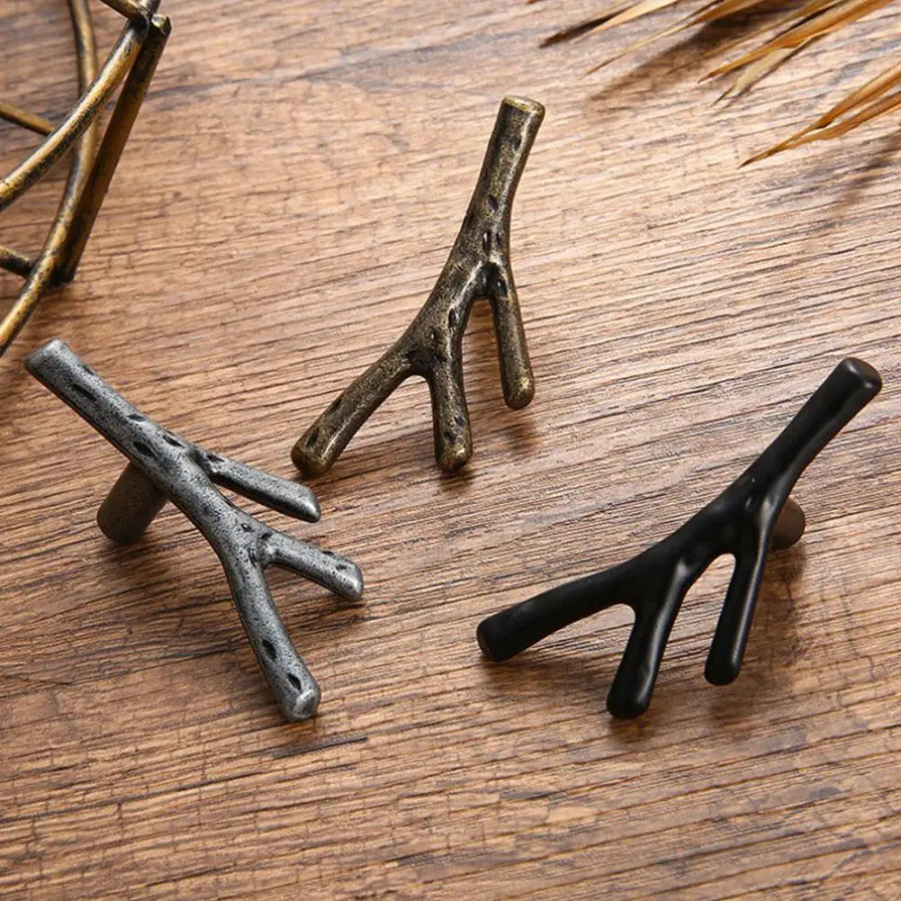 Модная ветка дерева ручка шкафа кухонный шкаф буфет мебельный ящик выдвижная