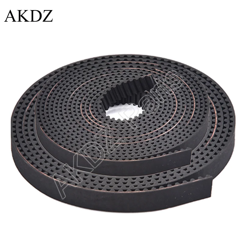 2MGT 2M 2GT Open Synchronous Timing belt width 3/6/9/10/15mm Rubber Samll Backlash GT2 2GT-3/2GT-6/2GT-9/2GT-15 3D printer | Обустройство