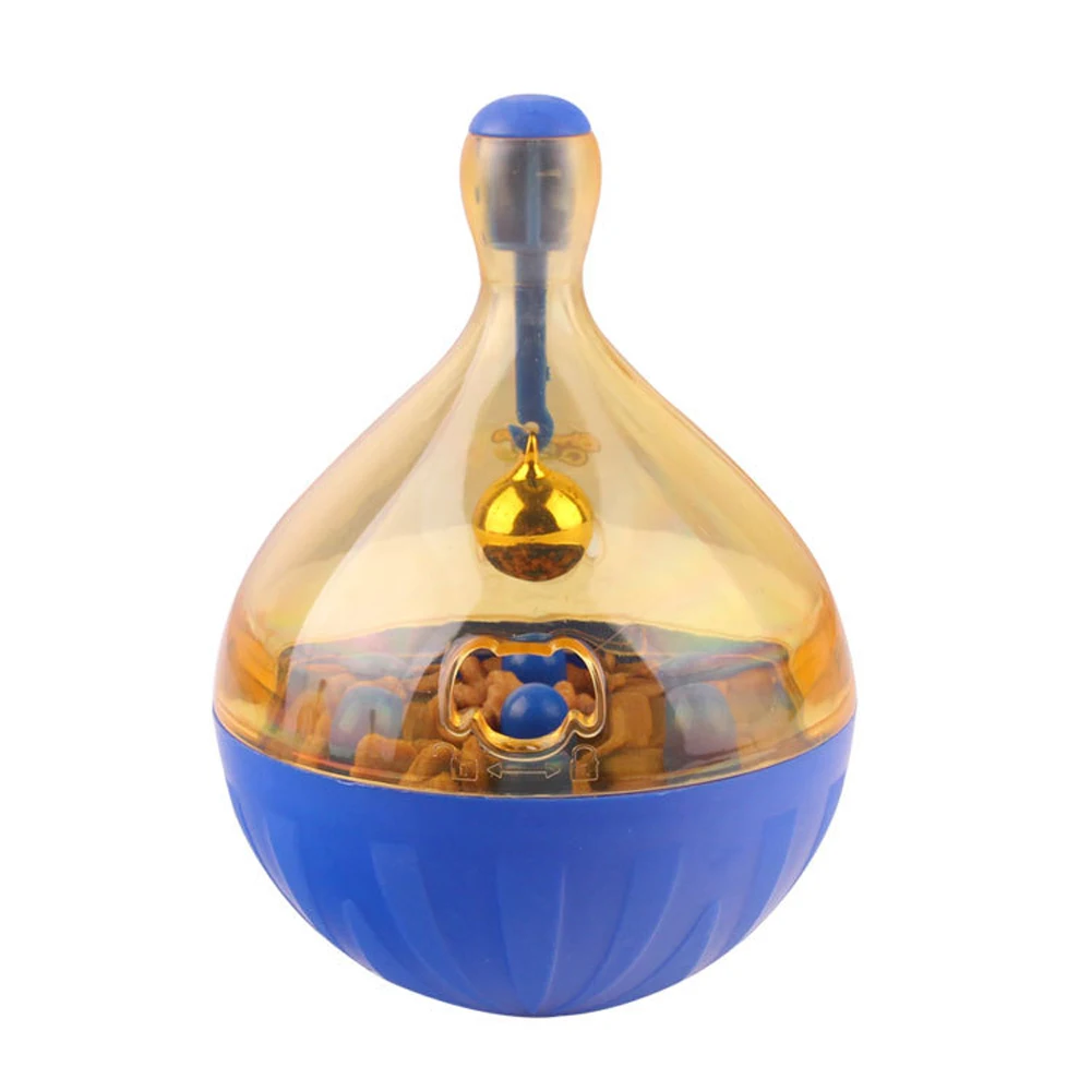 Кошка веселая миска игрушки для кормления собака тумблер питатель щенок котенок