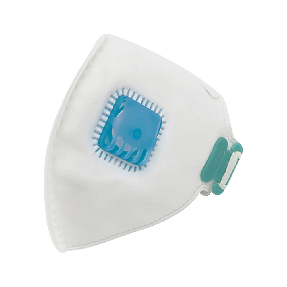 Универсальная Пылезащитная маска с клапаном выдоха складывающаяся для рта