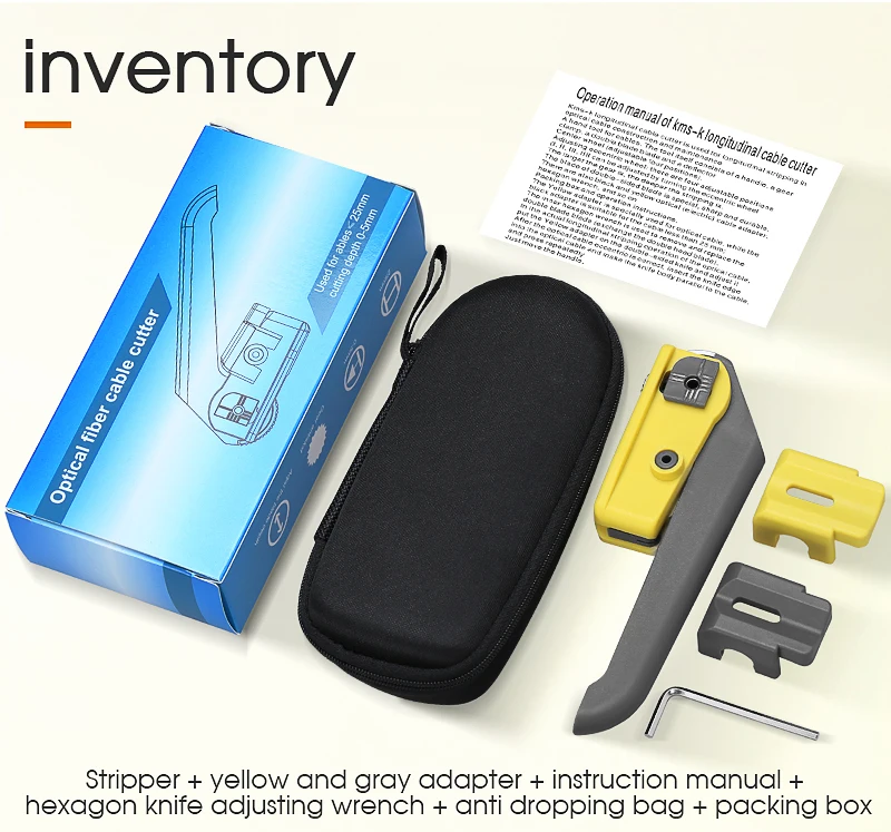 Волоконно оптический кабель нож для зачистки KMS K продольного кабеля