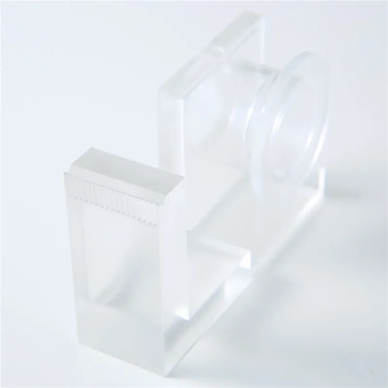 Прозрачный акриловый диспенсер для клейкой ленты упаковочный резак стола
